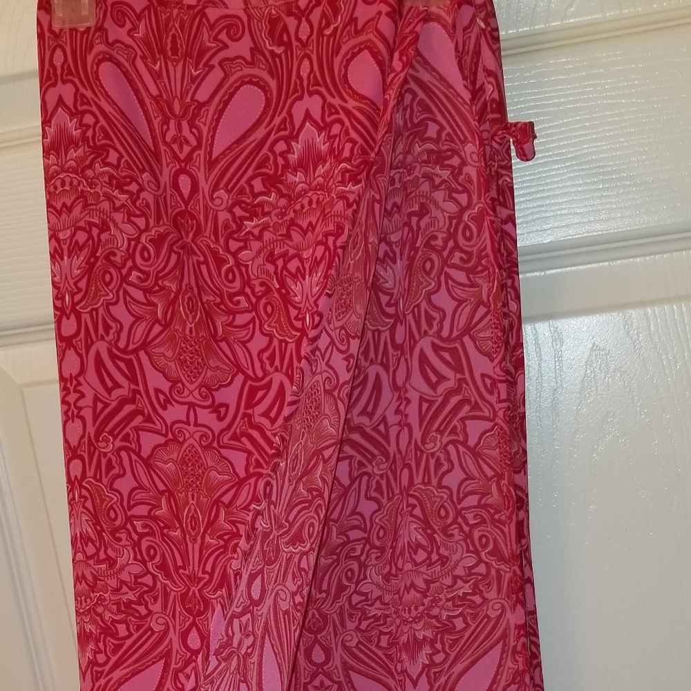 Beautiful pink wrap skirt